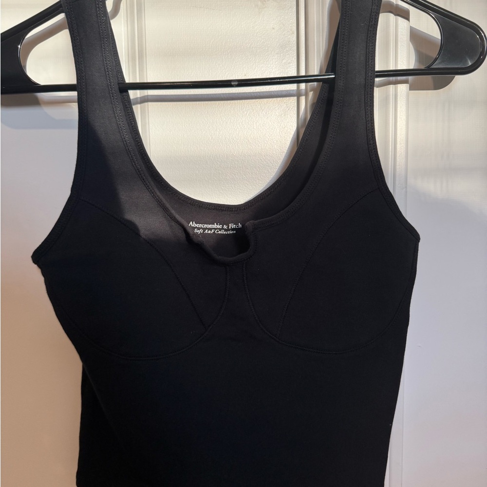 Abercrombie & Fitch Black Tank Top